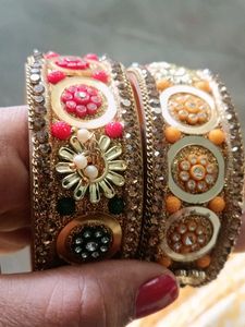 Exquisite Embellished Bangles