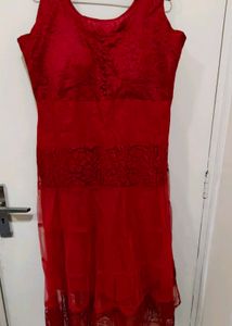 Elegant Red Kurta