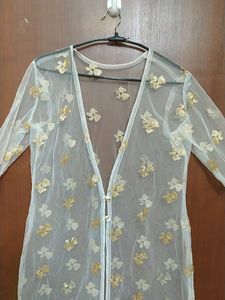 NET FABRIC DESIGNER SHRUG