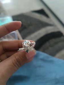 Bichew Silver Toned Ethnic Ring