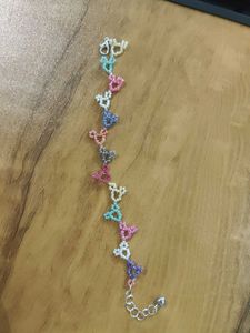 Cute Beaded Mickey Mouse Bracelet