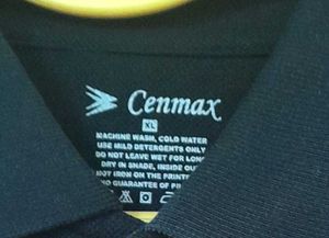 Cenmax Black T-shirt For Men