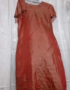 beautiful silk kurti