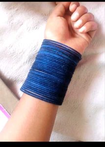 Set of Blue Bangles