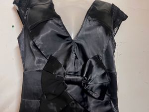 Satin Bow Dress