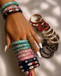 Viral Meenakari Bangles - Pack of 2 ( Same colour)