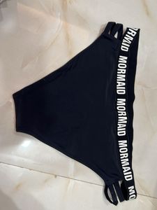 Black Mermaid Bikini Bottoms