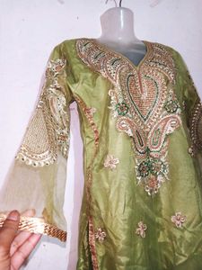 Heavy Work Pakistani Suit.
