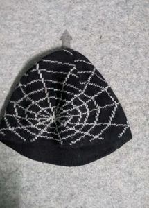 Spider Web Knit Beanie