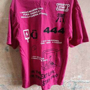Bonkers Copy Oversized Tshirt 💖