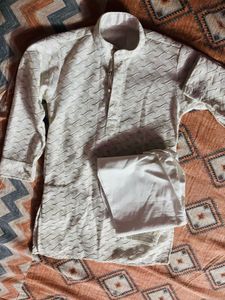 Boys Peach Kurta (each1)450) 2picexset