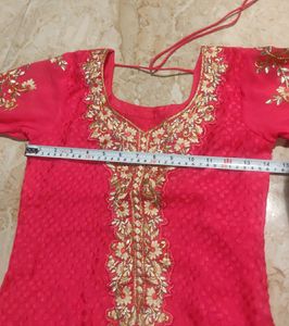 Pink Colour Party Wear Suit With Dupatta