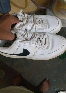 Classic White Nike Sneakers