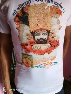 Khatu Shyam Baba Printed Tshirt
