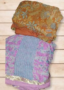 pack of 2 Beautiful Floral Print Saree