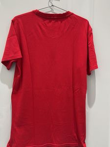 Men's Red Graphic T-Shirt