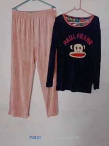 Cute Paul Frank Pajama Set