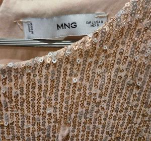 Mango mini sequin dress