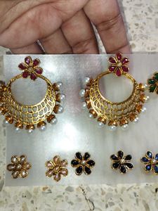 Changeable Earrings Set
