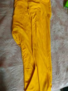 Green &amp; Yellow Embroidered Salwar Kameez