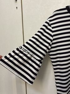 Chic Striped Midi Dress