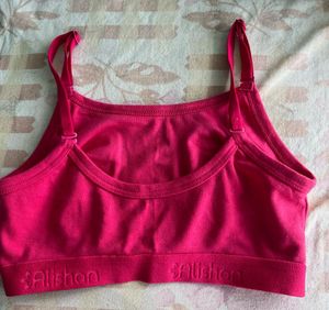 Vibrant Pink Sports Bra