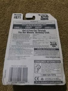 Hot Wheels 1998 First Editions Chrysler Thunderbol