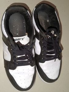 Black &amp; White Sneakers