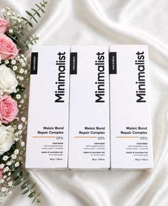 Pack of 3 Minimalist Hair Mask for Frizzy & Damage
