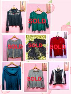 Winter Sweaters/Shrug/Hoodie(Women's)
