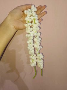 Handmade Crochet Hair Garland