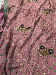 Heavy Full Work Saree With Zip Blouse