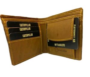 CAT Leather Wallet For Unisex