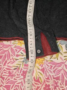 Men's Dark Grey Crew Neck Sweater