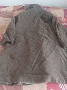 Stylish Grey Hooded Coat