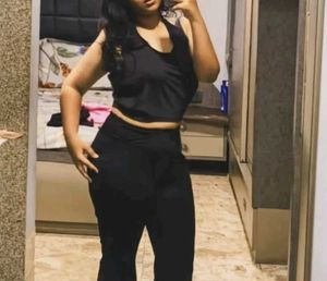 Stylish Black halter neck top