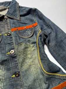Vintage fitted denim jacket
