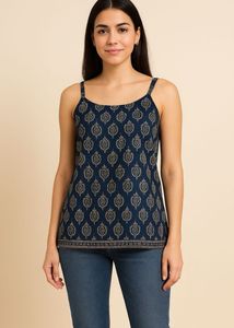 Printed short kurta