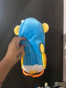 Pororo the Little Penguin wearing a pilot hat