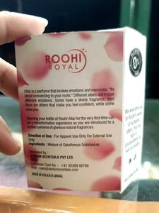 Roohi Royal Rooh Gulab Attar Roll-On