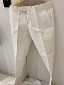 White Straight Leg Pants
