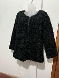 Black Fuzzy Jacket
