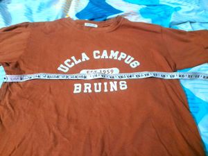 Brown SUPER SIX T Shirt
