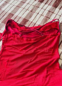 Savana Elegant Red Party Dress