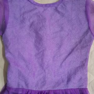 Purple Frocks For Girls