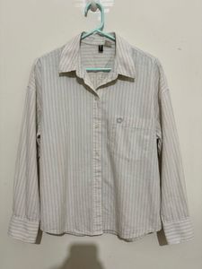 Fred Perry Striped Button-Up Shirt