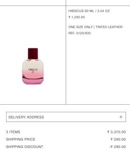 Zara Hibiscus Perfume