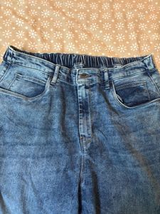 lightly washed here &amp; now denim jeans