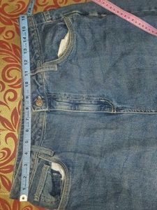 Women's Wide Leg Cropped Jeans,length 109