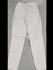 Versace white denim